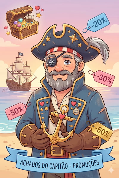 Achados do Capitão - Ofertas
