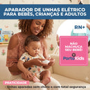 Aparador de Unhas Elétrico para Bebês, Crianças e Adultos - Seguro e Prático