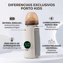 Aquecedor de Mamadeiras Portátil Inteligente e Recarregável – Mantém a Temperatura Ideal para Amamentar Seu Bebê