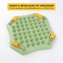 Jogo de Memória Infantil com Tabuleiro e 54 Cartas - Jogo Educativo de Raciocínio Lógico para 2 a 4 Jogadores