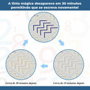 Kit 4 Cadernos Mágicos Caligrafia Infantil Reutilizável + Canetas Mágicas