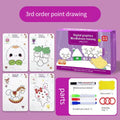 Magical Tracing Workbook Set, Reusable Magic Practice Copybook for Kids with Drawing Pens&Eraser,Fun Learning Books Handwriting