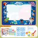 Oversized Magical Water Canvas pens Montessori Toys Learning Blanket Writing  Drawing Repeated Graffiti Painting  toy