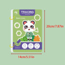 Kit Caderno de Caligrafia Mágico Reutilizável Infantil