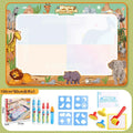 Oversized Magical Water Canvas pens Montessori Toys Learning Blanket Writing  Drawing Repeated Graffiti Painting  toy
