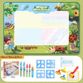 Oversized Magical Water Canvas pens Montessori Toys Learning Blanket Writing  Drawing Repeated Graffiti Painting  toy