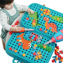 Brinquedo Educativo de Montar com Furadeira de Dinossauro - 211-351 Peças