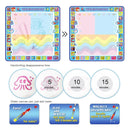 Oversized Magical Water Canvas pens Montessori Toys Learning Blanket Writing  Drawing Repeated Graffiti Painting  toy