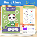 Kit Caderno de Caligrafia Mágico Reutilizável Infantil