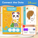 Kit Caderno de Caligrafia Mágico Reutilizável Infantil