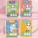 Kit Caderno de Caligrafia Mágico Reutilizável Infantil