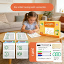 Magical Tracing Workbook Set, Reusable Magic Practice Copybook for Kids with Drawing Pens&Eraser,Fun Learning Books Handwriting