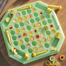 Jogo de Memória Infantil com Tabuleiro e 54 Cartas - Jogo Educativo de Raciocínio Lógico para 2 a 4 Jogadores