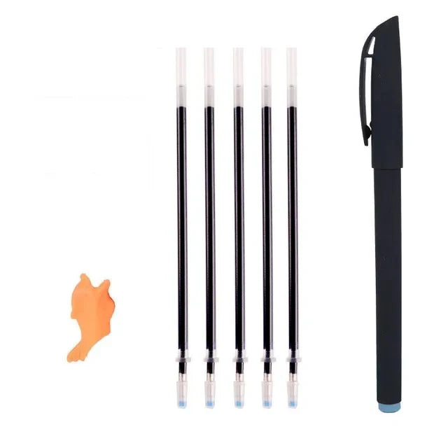 Kit 4 Cadernos Mágicos Caligrafia Infantil Reutilizável + Canetas Mágicas
