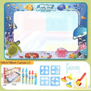 Oversized Magical Water Canvas pens Montessori Toys Learning Blanket Writing  Drawing Repeated Graffiti Painting  toy