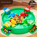 Jogo Infantil Sapos Comilões de Tabuleiro Interativo