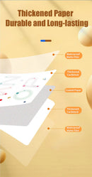 Kit Caderno de Caligrafia Mágico Reutilizável Infantil
